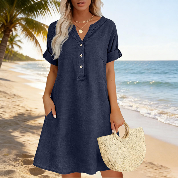 Luftiges Lässiges Damen Sommerkleid