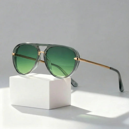 Klassische Herren Pilotenbrille mit UV-Schutz
