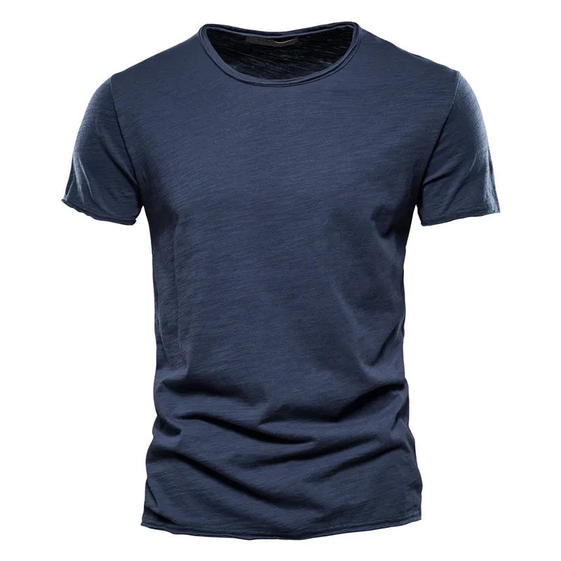 Weiches Atmungsaktives Herren T-Shirt aus Baumwolle