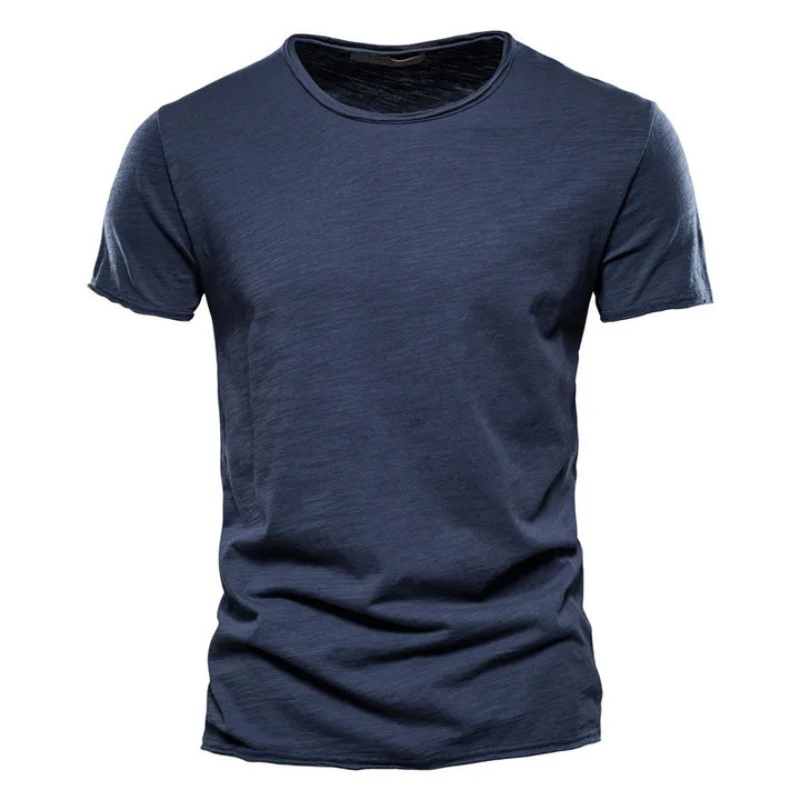 Weiches Atmungsaktives Herren T-Shirt aus Baumwolle