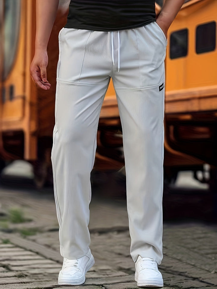 Elegante Bequeme Herren Alltagshose