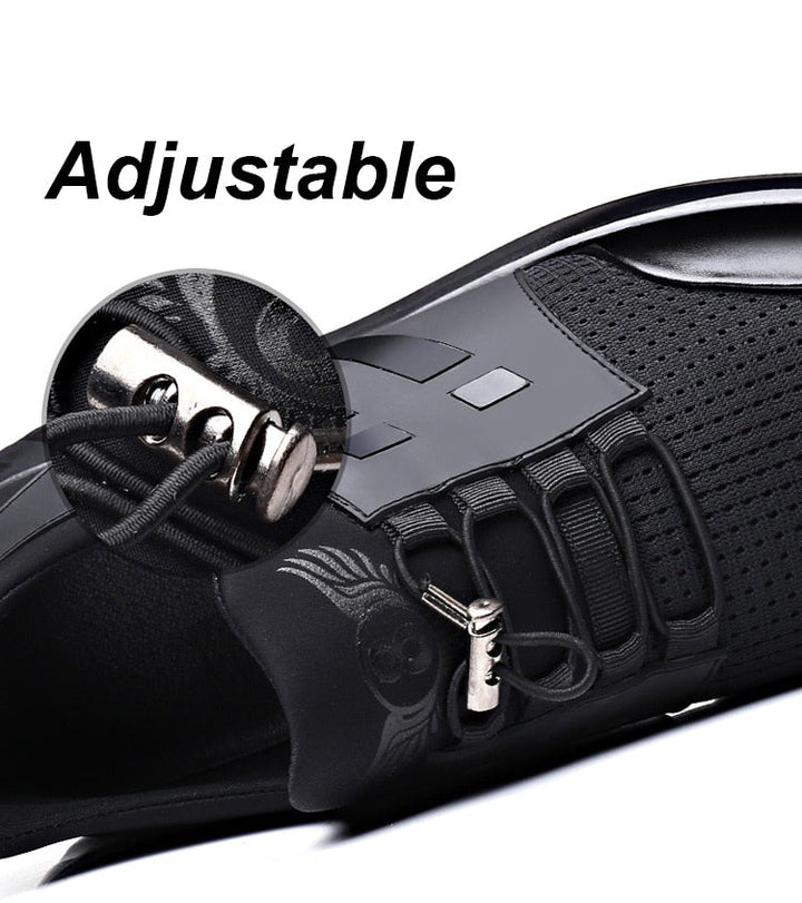 Bequeme Ergonomische Premium Herren Lederschuhe