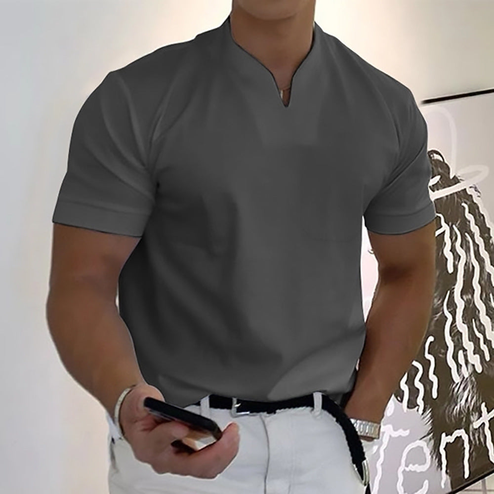 Sportliches Vielseitiges Herren T-Shirt Kurzarm