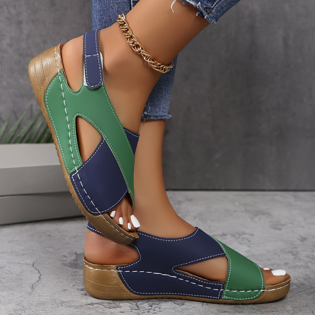 Bequeme Damen Plateau-Sandalen
