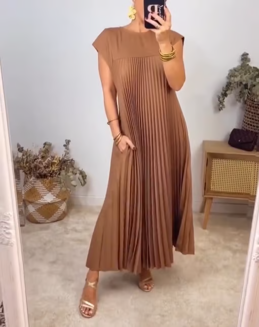 Zeitlos Bequemes Damen Kleid