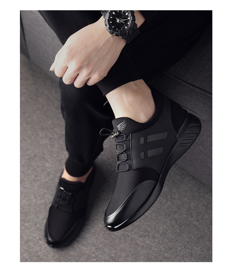 Bequeme Ergonomische Premium Herren Lederschuhe