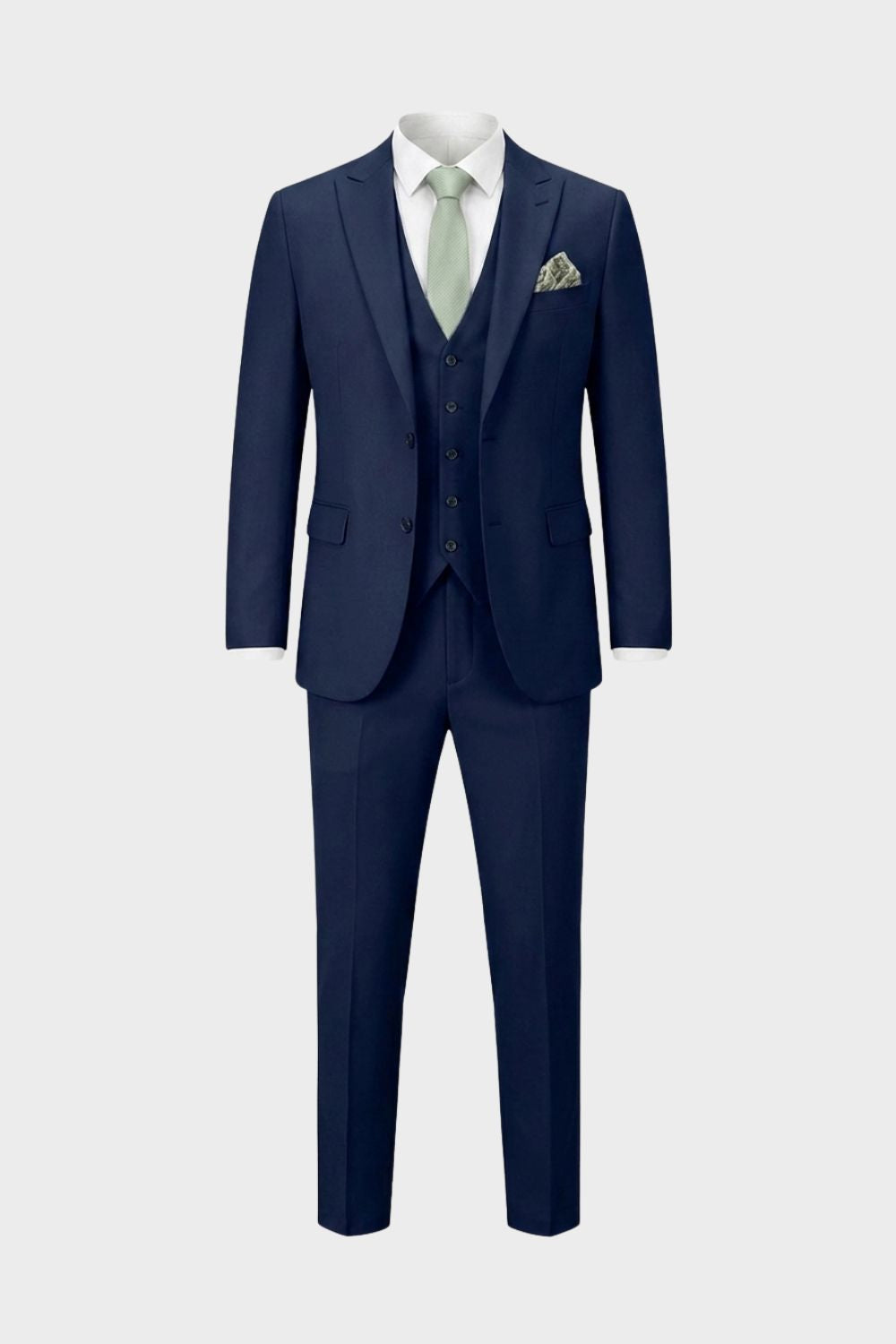 Eleganter Dreiteiliger Herren Anzug