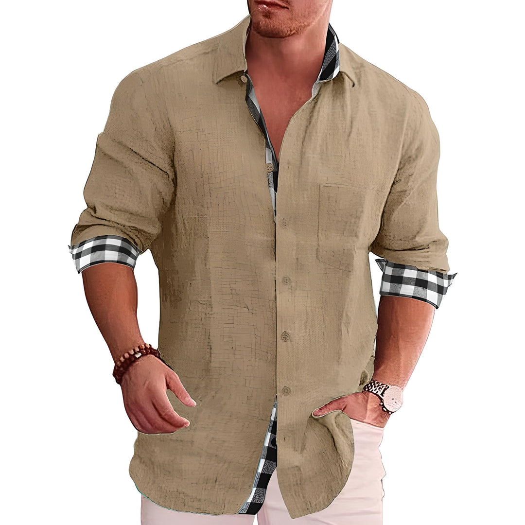 Elegantes Modernes Herren Hemd