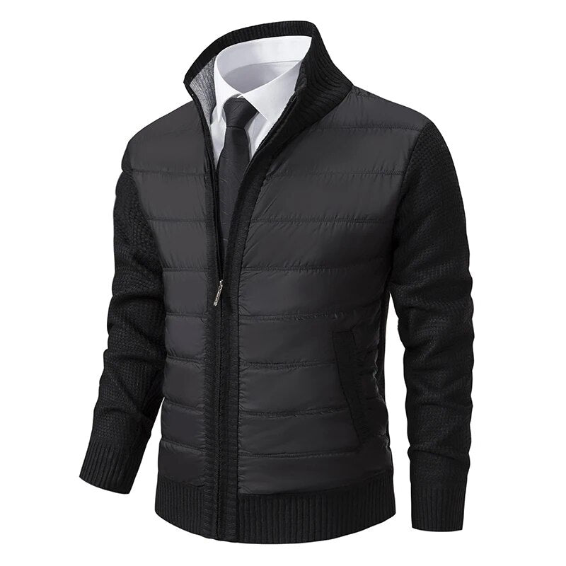 Lässige Vielseitige Herren Jacke mit Stehkragen