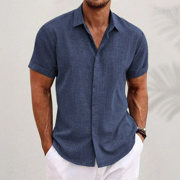 Lässiges Vielseitiges Herren Button-Down-Hemd