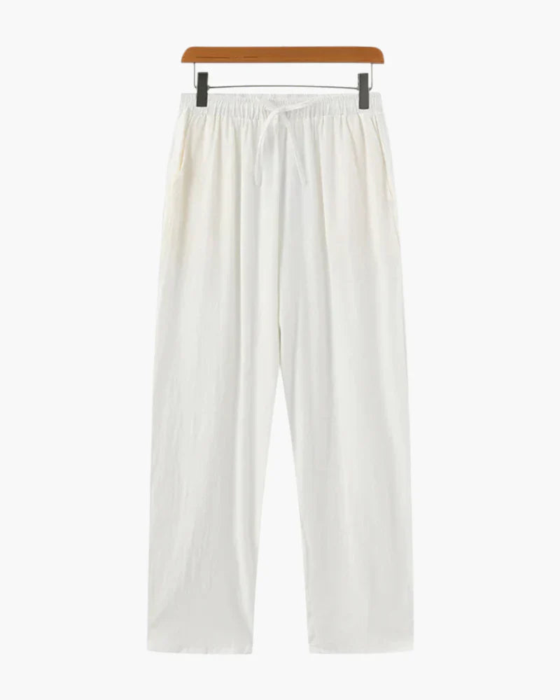 Lässige Leinen Herren Hose
