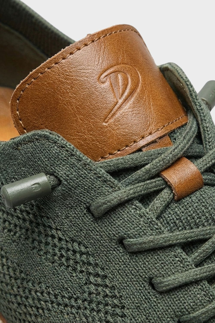 Atmungsaktive Leichte Herren Sneaker in Strickoptik