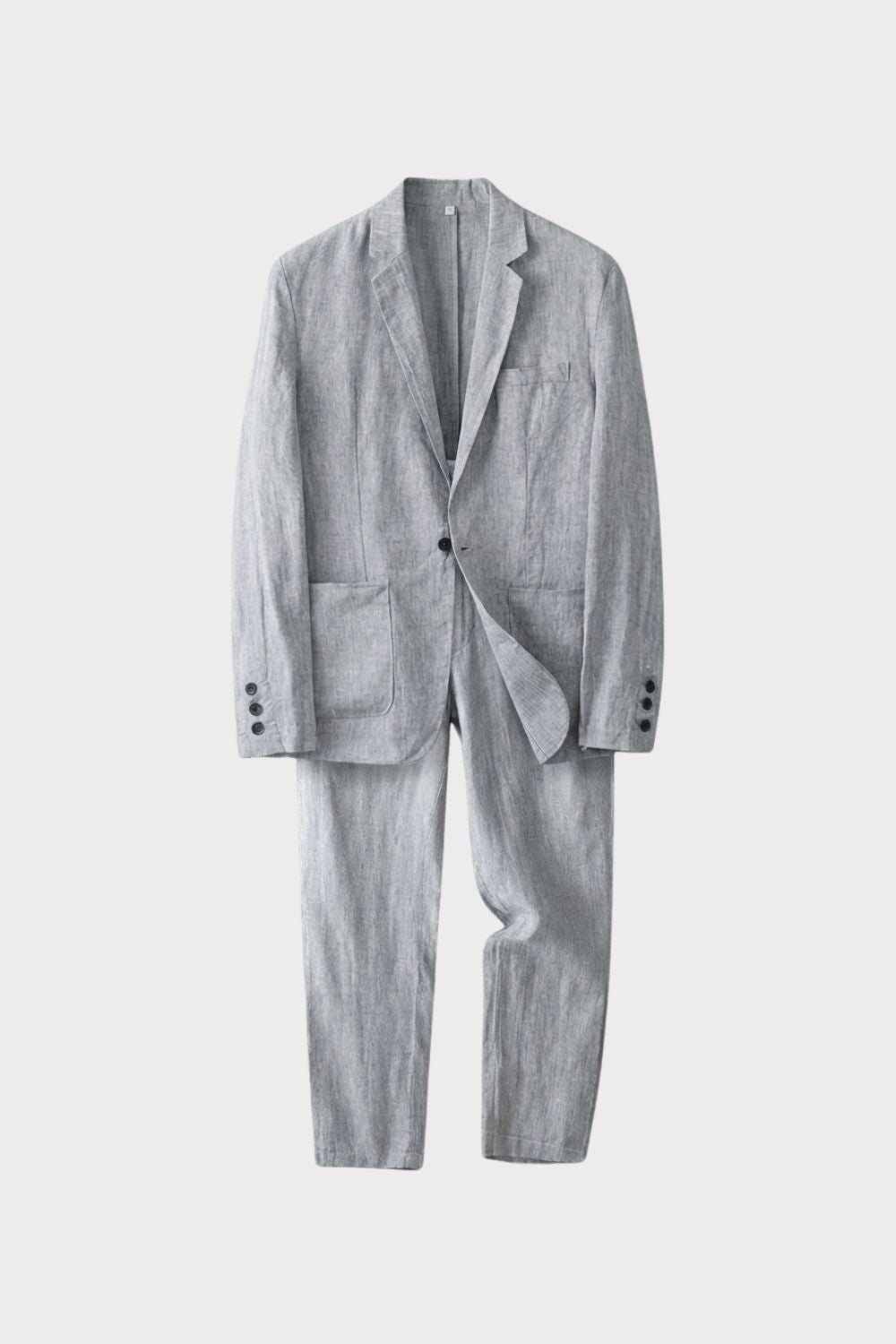 Eleganter Herren Leinenanzug mit Sakko und Hose