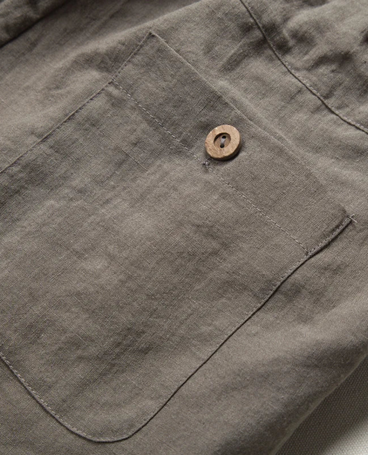 Leichte Atmungsaktive Herren Leinenhose