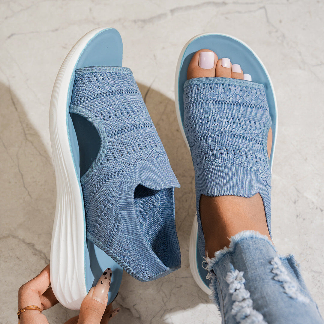 Bequeme Sommerliche Damen Komfort-Sandalen