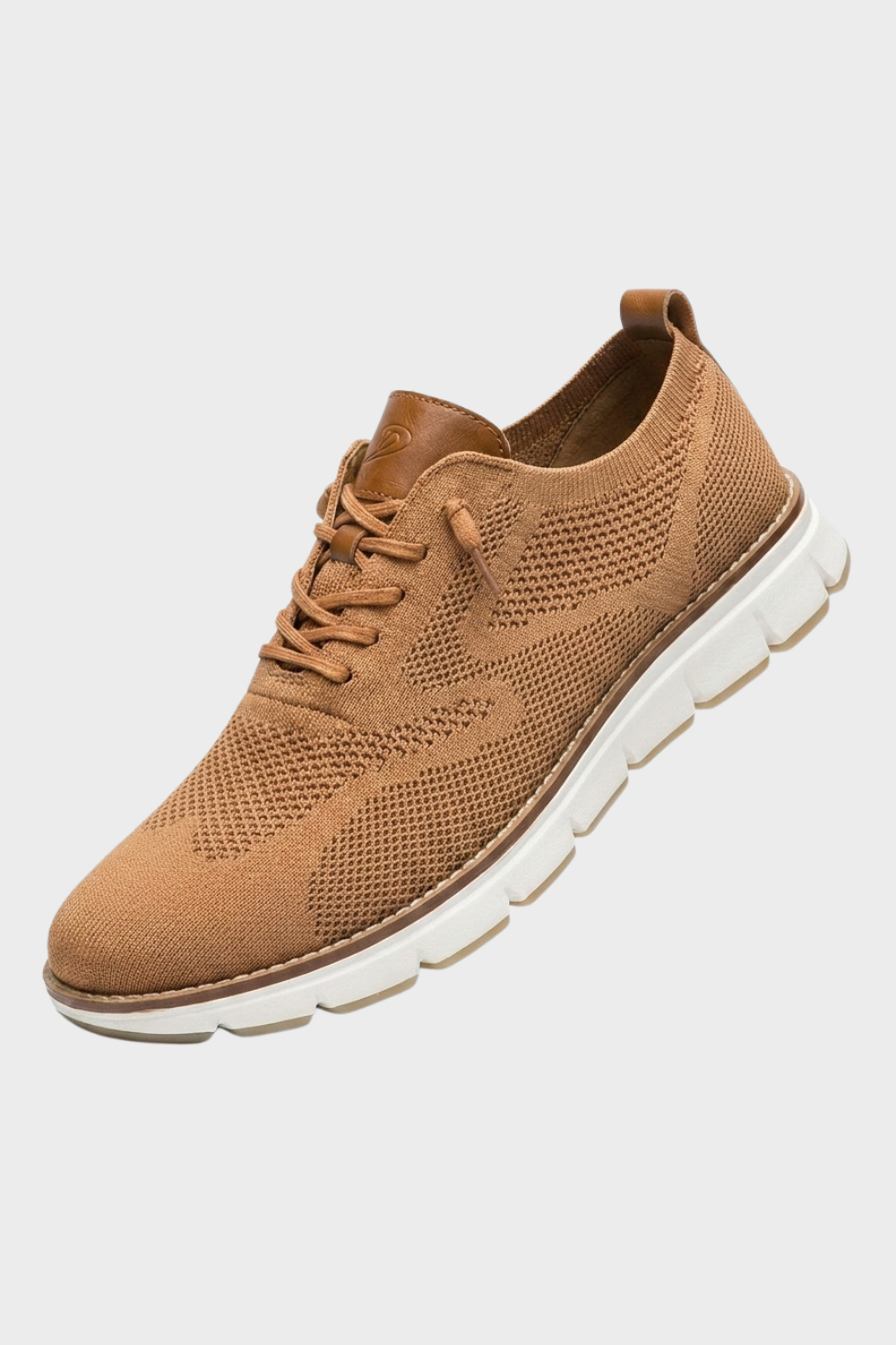 Atmungsaktive Leichte Herren Sneaker in Strickoptik