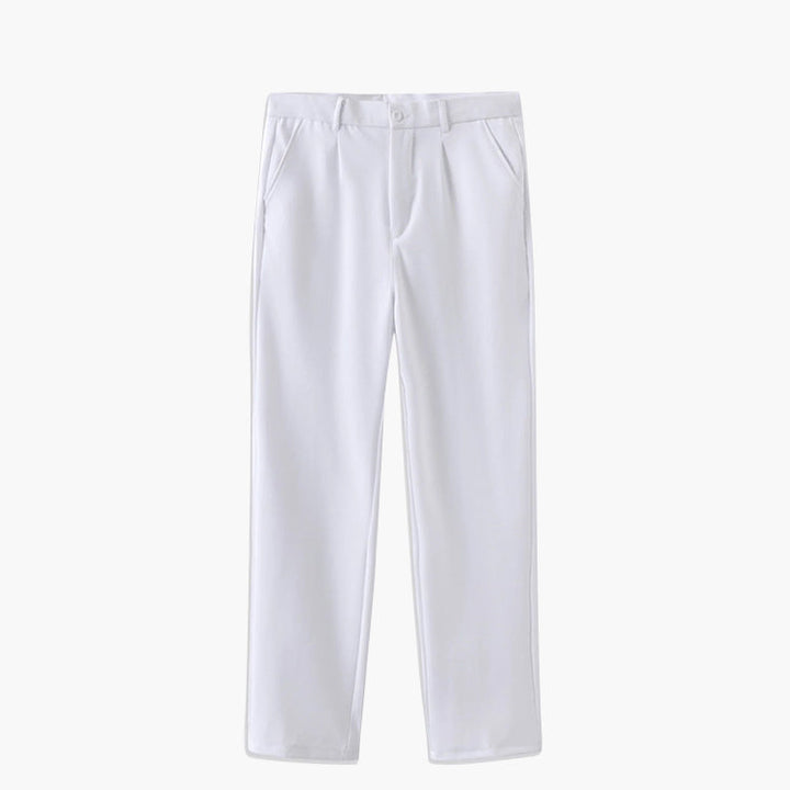 Elegante Taillierte Herren Stoffhose