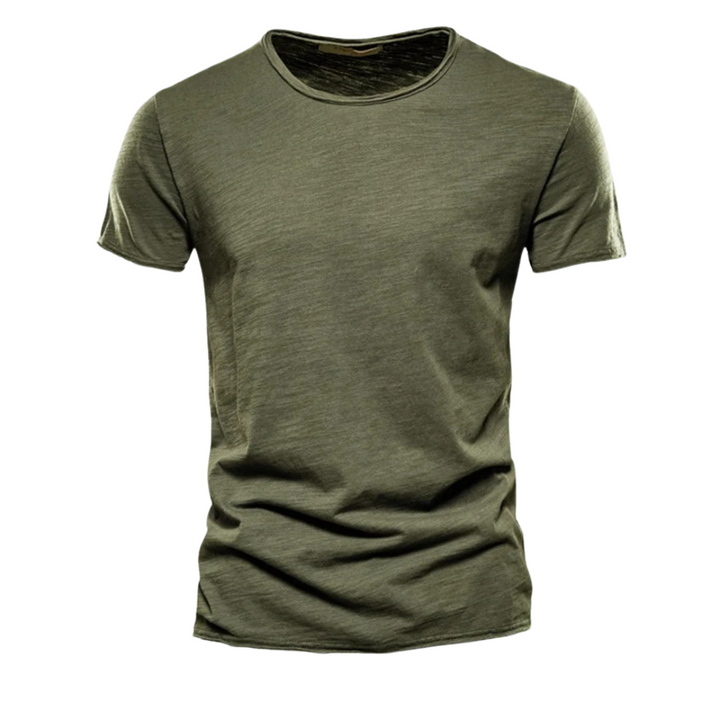 Atmungsaktives Leichtes Herren Rundhals T-Shirt