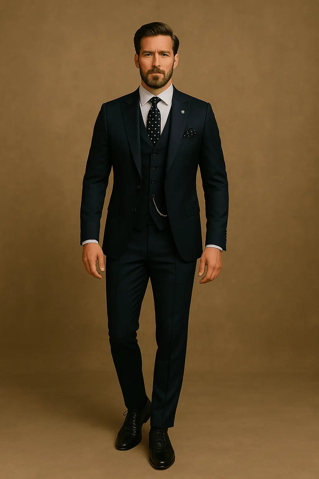 Harrington Oxford | Men’s Slim Fit 3‑Piece Suit – Blazer, Waistcoat &amp; Trousers Set Harrington Oxford