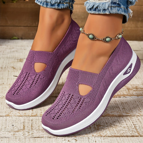 Bequeme Ergonomische Damen Slip-On Komfortschuhe