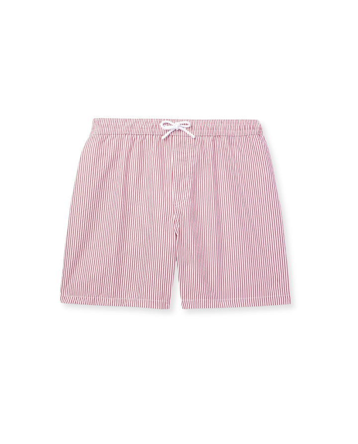 Leichte Gestreifte Herren Badeshorts