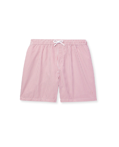 Leichte Gestreifte Herren Badeshorts
