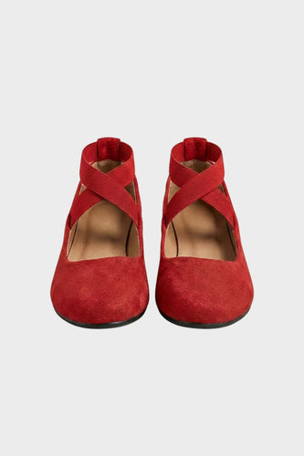 Elegante Bequeme Damen Ballerinas mit Kreuzriemen