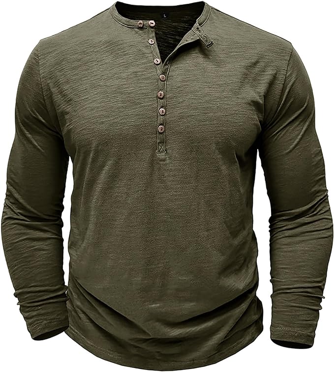 Lässiges Baumwoll Herren Shirt