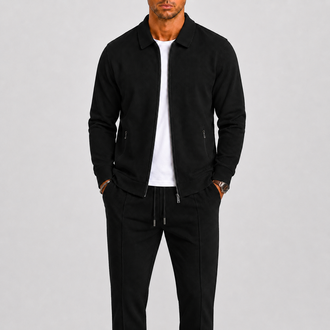 Modernes Sportliches Herren Trainingsanzug-Set