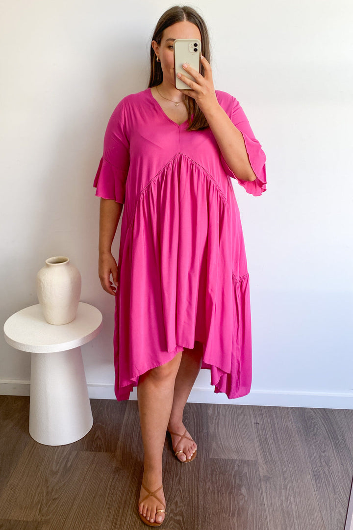 Lässiges Oversized Damen Kleid