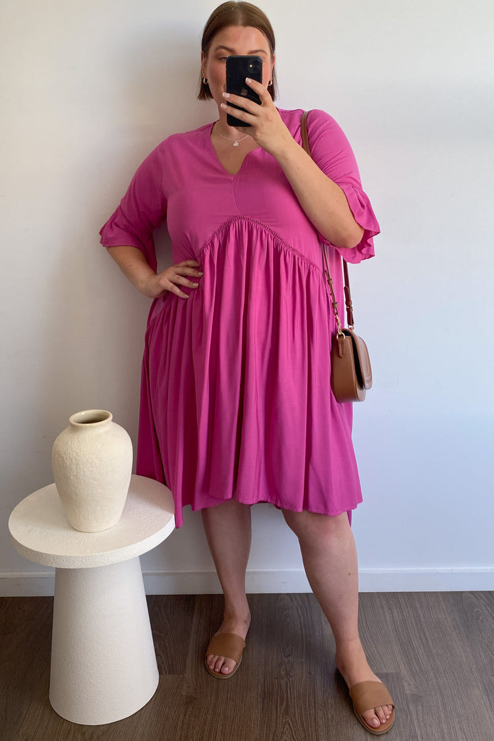 Lässiges Oversized Damen Kleid