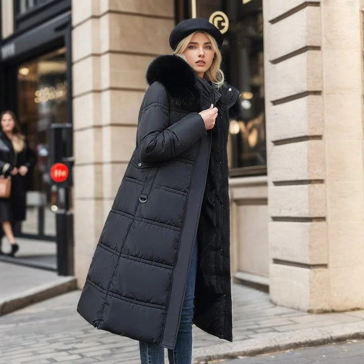 Vanessa Luxuriöse Warme Damen Winterjacke