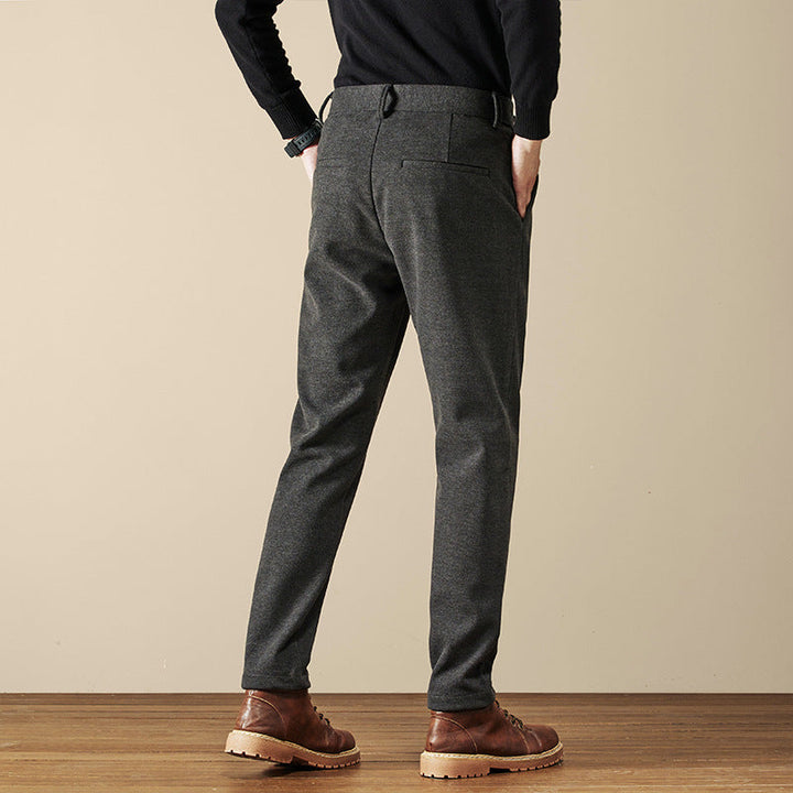 Klassische Herren Stoffhose aus Wollmischung