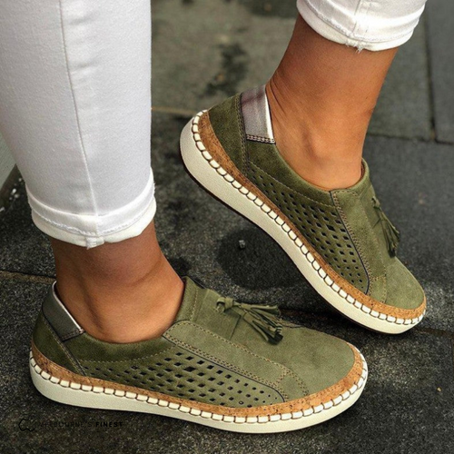 Atmungsaktive Slip-On Damen Sneaker