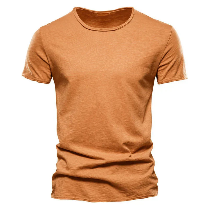 Weiches Atmungsaktives Herren T-Shirt aus Baumwolle