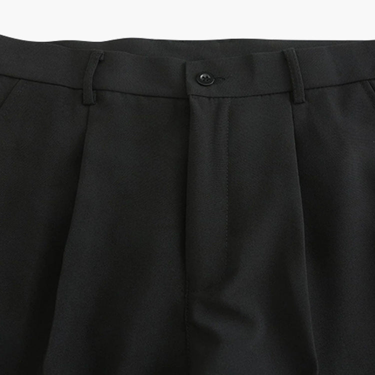 Elegante Taillierte Herren Stoffhose