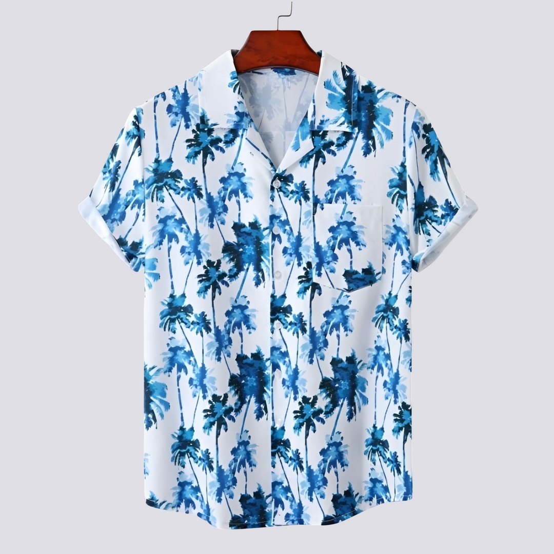 Sommerliches Lässiges Herren Hawaii-Hemd