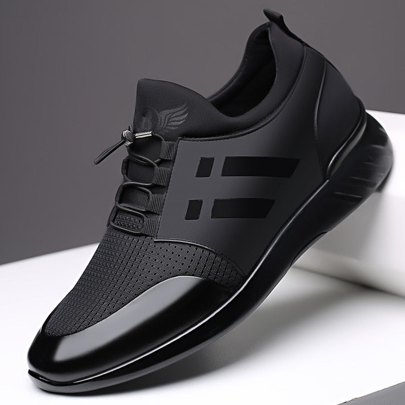 Bequeme Ergonomische Premium Herren Lederschuhe