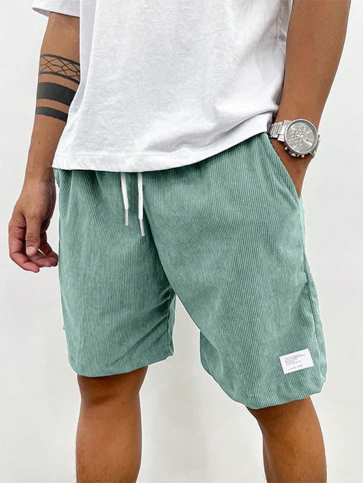 Lässige Herren Freizeit-Shorts mit Kordelzug