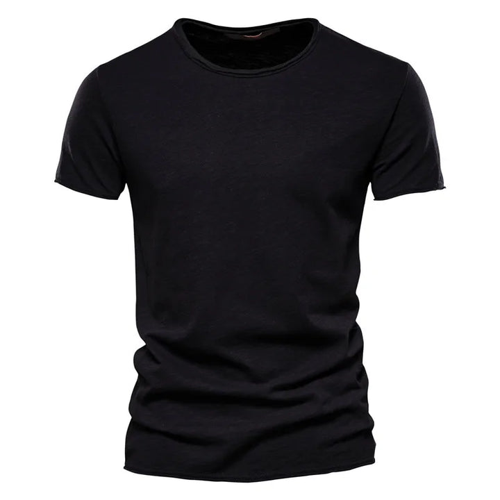 Weiches Atmungsaktives Herren T-Shirt aus Baumwolle