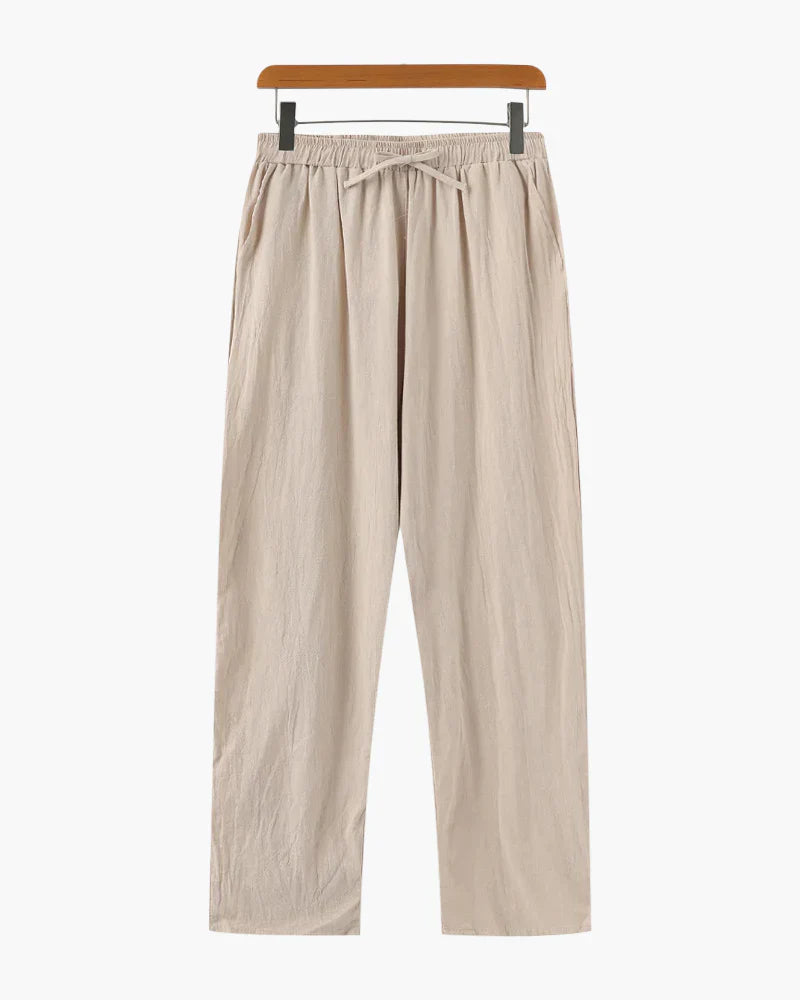 Lässige Leinen Herren Hose