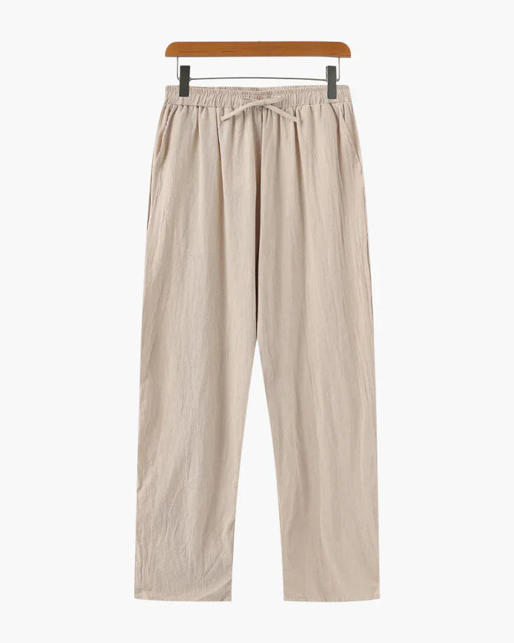 Lässige Leinen Herren Hose