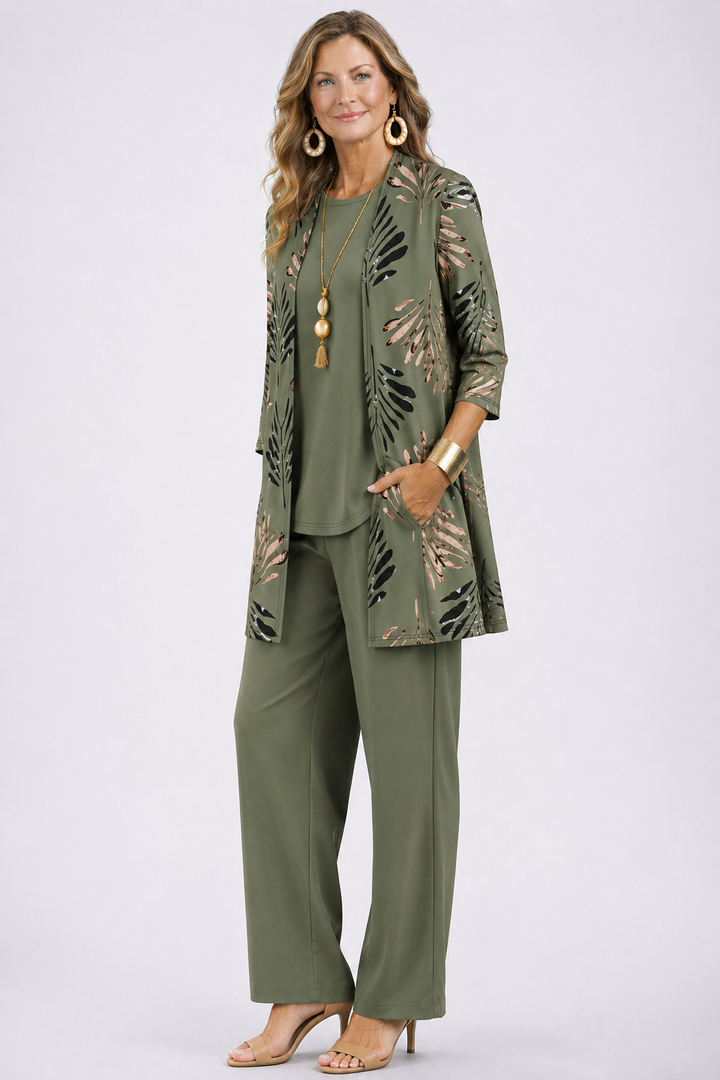 Elegantes 3-Teiliges Damen Set