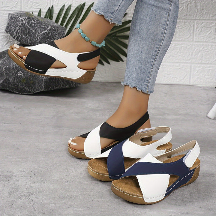Bequeme Damen Plateau-Sandalen