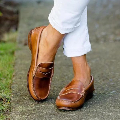 Elegante Bequeme Damen Loafer