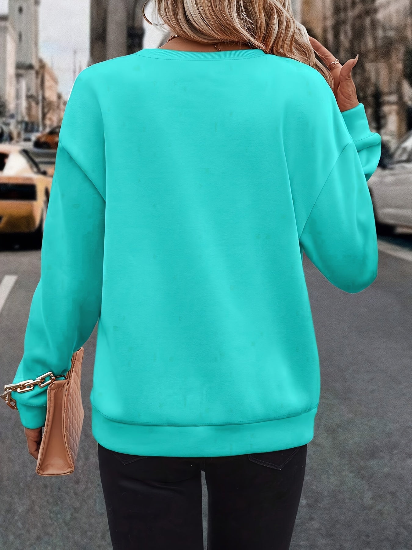 Never give up - Super schöner Damen Pullover