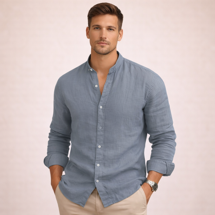 Herren Leinenhemd – Atmungsaktiv, Stilvoll &amp; Ideal für den Sommer