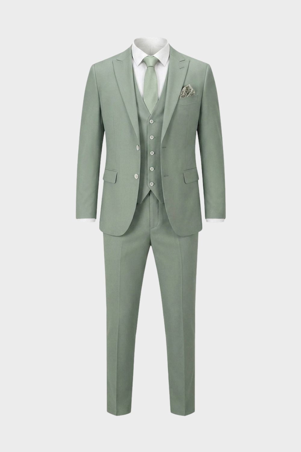 Eleganter Dreiteiliger Herren Anzug