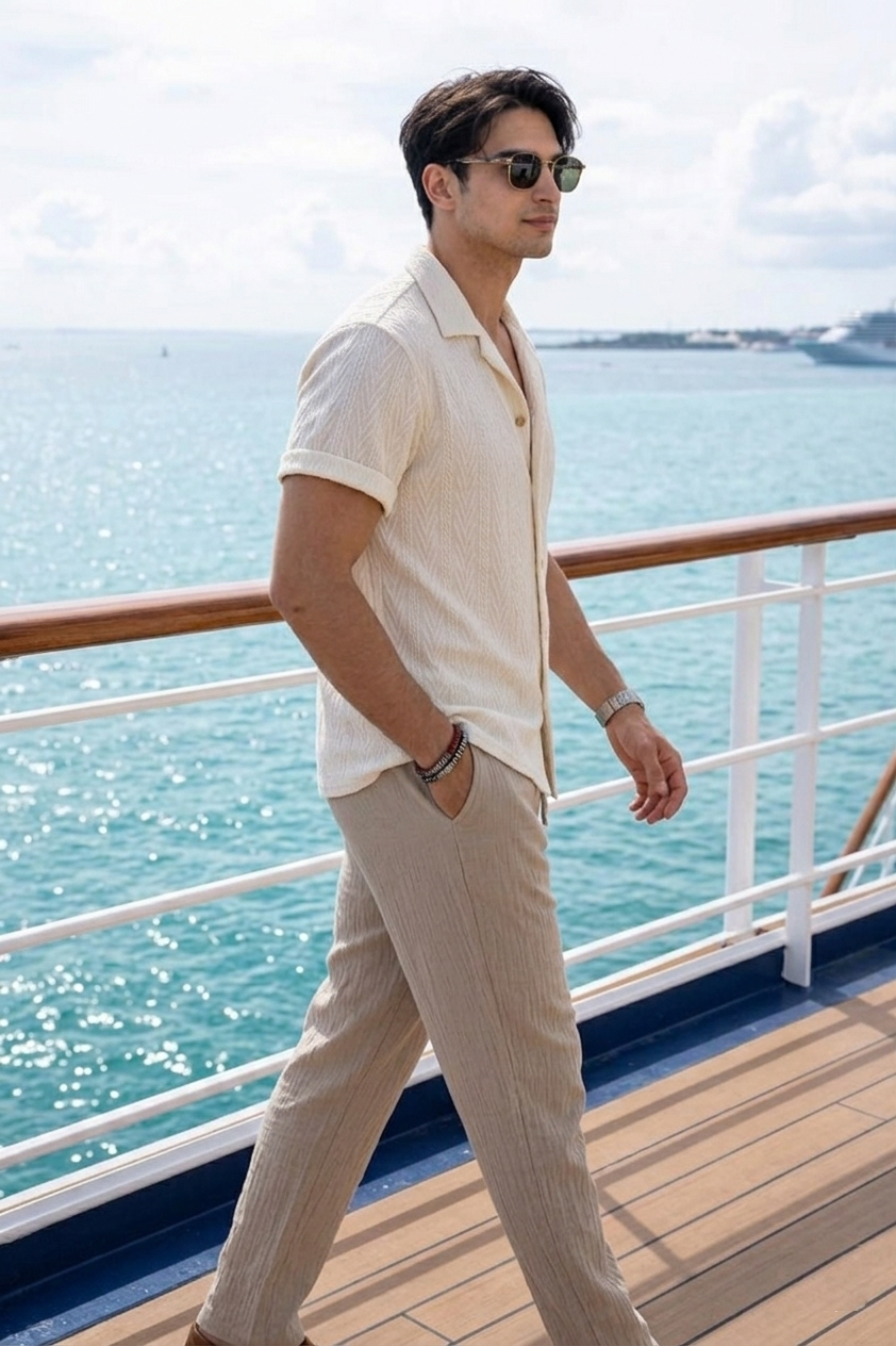 Elegantes Sommerliches Herren Set
