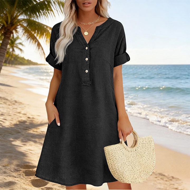 Luftiges Lässiges Damen Sommerkleid